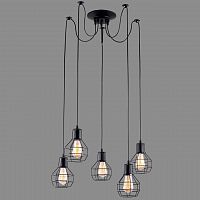 подвесная люстра arte lamp a1109sp-5bk в Ижевске