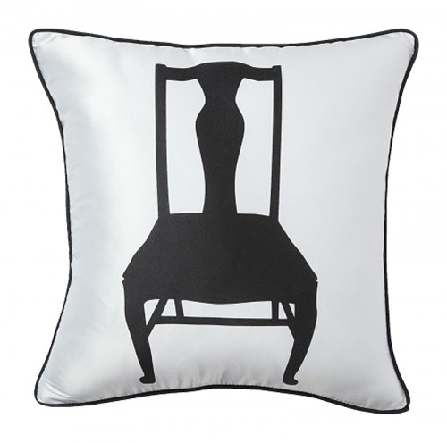 подушка с изображением стула chair white в Ижевске