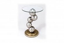 стол журнальный silver balls хром в Ижевске