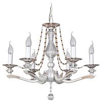 подвесная люстра idlamp eloisa 259/6-whiteplatina в Ижевске