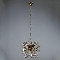 подвесная люстра ambiente alicante 8888/3 cl pb tear drop в Ижевске