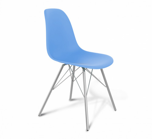 стул dsr голубой s37 (eames style) в Ижевске