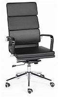 кресло для руководителя norden chairs зуум, обивка: искусственная кожа, цвет: экокожа черная в Ижевске