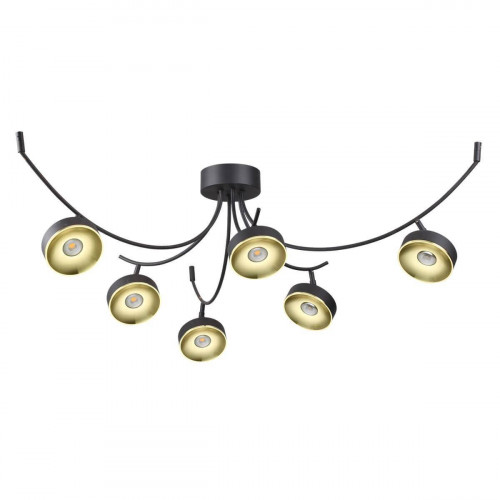 потолочная светодиодная люстра odeon light fineca 3812/42cl в Ижевске