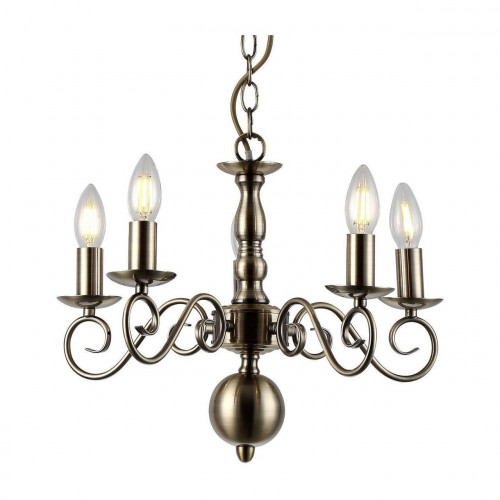 подвесная люстра arte lamp a1129lm-5ab в Ижевске
