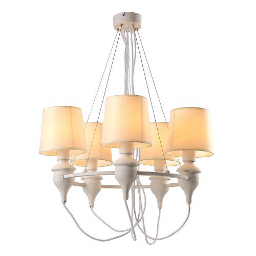 подвесная люстра arte lamp sergio a3326lm-5wh в Ижевске