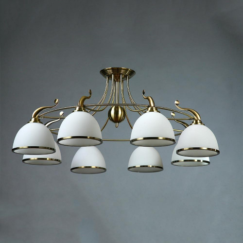 потолочная люстра brizzi ma02401cb/008 bronze в Ижевске