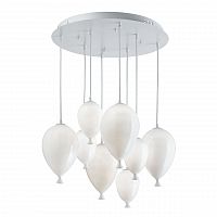 подвесная люстра ideal lux clown sp8 bianco в Ижевске
