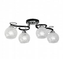 потолочная люстра idlamp carmela 234/4pf-blackchrome в Ижевске