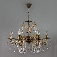 подвесная люстра ambiente granada 2118/6 pb tear drop в Ижевске