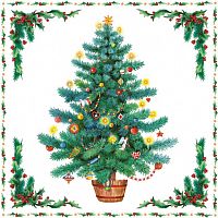 салфетки бумажные рождественская ель в Ижевске