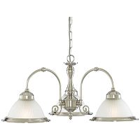 подвесная люстра arte lamp american diner a9366lm-3ss белая в Ижевске