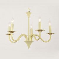 подвесная люстра lucia tucci messina 1890.5 cream white в Ижевске