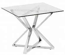 стол журнальный cube silver хром в Ижевске