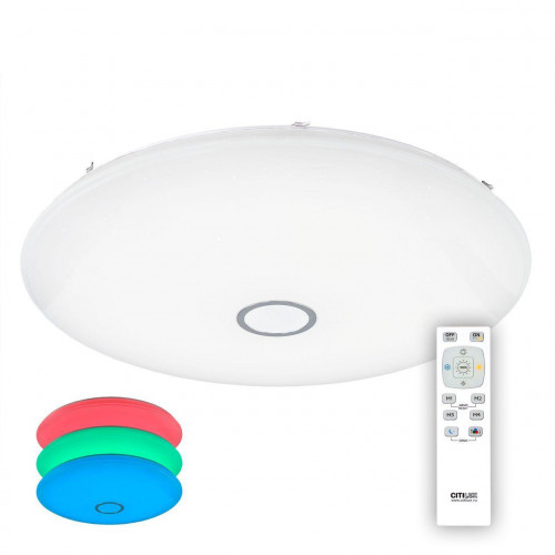 потолочный светодиодный светильник citilux старлайт cl703200rgb в Ижевске