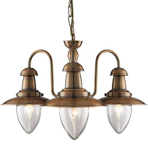 подвесная люстра arte lamp fisherman a5518lm-3rb в Ижевске