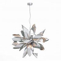 дизайнерская подвесная люстра st luce spiraglio sl453.003.06 серебро в Ижевске