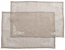набор из 2 сервировочных салфеток с вышивкой ternura в Ижевске