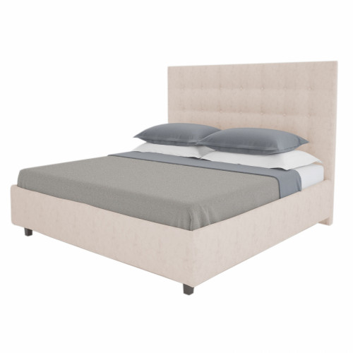 кровать двуспальная 180х200 светло-бежевая royal black в Ижевске