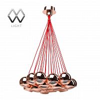 подвесная люстра mw-light котбус 2 492011919 медь в Ижевске