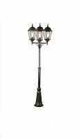 садово-парковый светильник arte lamp genova a1207pa-3bn в Ижевске