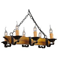 подвесная люстра arte lamp taverna a9525lm-6br в Ижевске