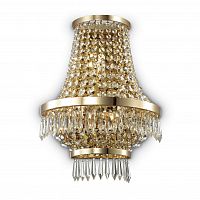 настенный светильник ideal lux caesar ap3 oro в Ижевске