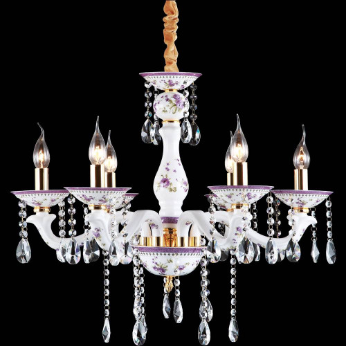 подвесная люстра arte lamp contessa a6613lm-6go в Ижевске