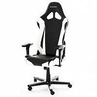 кресло геймерское dxracer racing черно-белое в Ижевске