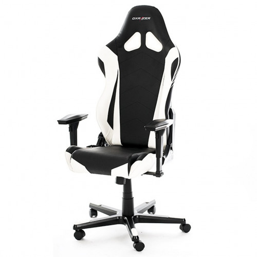 кресло геймерское dxracer racing черно-белое в Ижевске