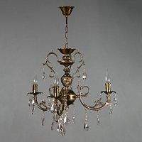 подвесная люстра ambiente alicante 8888/3 pb tear drop в Ижевске