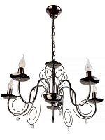 подвесная люстра toplight sylvia tl6040d-05bc в Ижевске