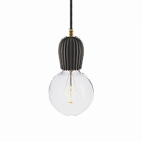 подвесной светильник beton rib black brass в Ижевске