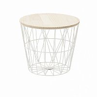 стол-корзина flora m белый в Ижевске