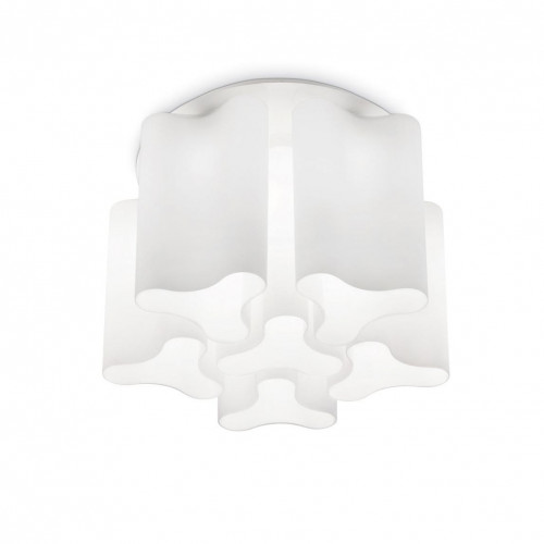 потолочная люстра ideal lux compo pl6 bianco в Ижевске