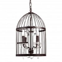 люстра vintage birdcage (51*34*54) коричневая в Ижевске