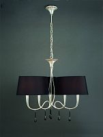 подвесная люстра mantra paola painted silver 3530 в Ижевске