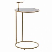 стол glass circle золотой, черный в Ижевске