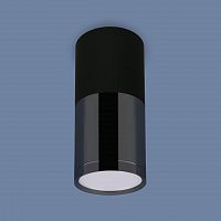 потолочный светодиодный светильник elektrostandard dlr028 6w 4200k черный матовый 4690389121999 в Ижевске