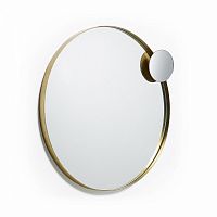 зеркало круглое золотое с дополнительным стеклом диаметр 76 см big ommy от la forma (ex julia grup) в Ижевске