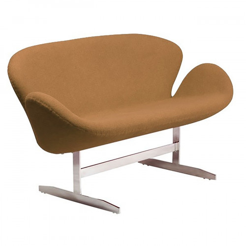 диван swan sofa прямой коричневый в Ижевске