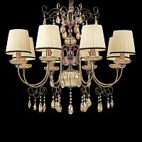 подвесная люстра newport 10508/c бронза в Ижевске