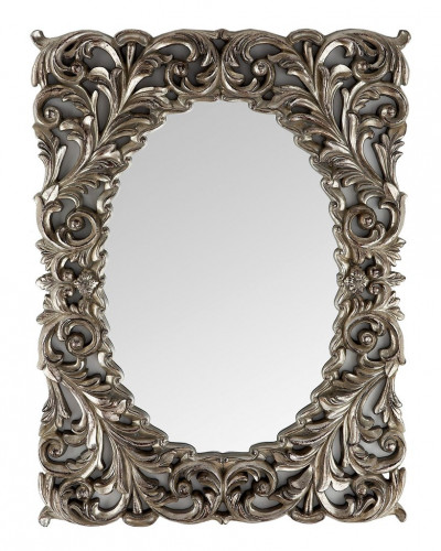 зеркало прямоугольное настенное серебро массимо florentine silver в Ижевске
