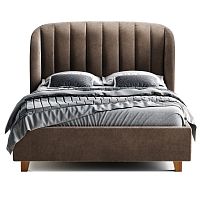 кровать двуспальная 160х200 коричневая tulip в Ижевске