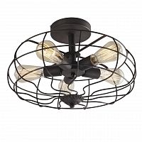 потолочная люстра divinare cottero 5002/05 pl-5 серая в Ижевске