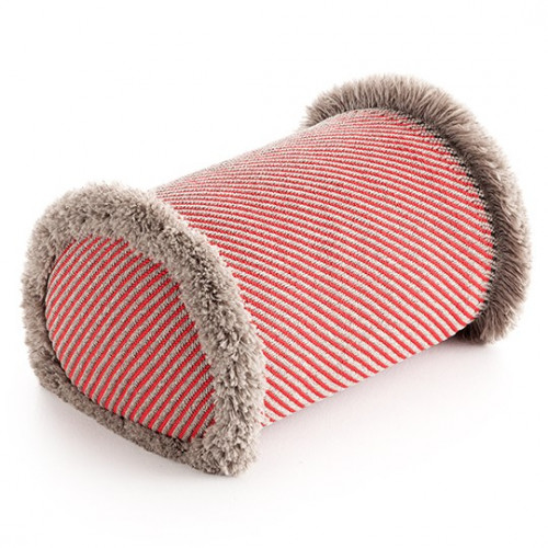 подушка большая-рол diagonal almond-red от gan в Ижевске