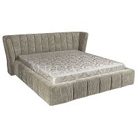 кровать большая 200х200 meril серая в Ижевске