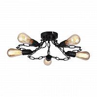 потолочная люстра arte lamp a9344pl-5bk в Ижевске