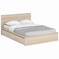 кровать деревянная двуспальная 160х200 белая unit pink в Ижевске
