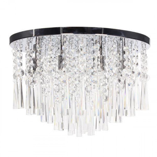 дизайнерская потолочная люстра spot light luxoria 9018828 хром в Ижевске
